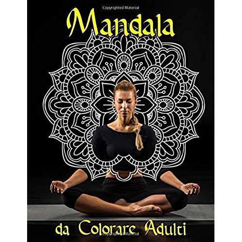 Mandala Da Colorare Adulti: 95 Antistress Mandala Per Adulti Su Sfondo Nero Per Colori Fantastici | Pagine Da Colorare Gratis Come Pdf Per La Stampa