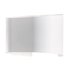 Applique Led Wall, À 2 Lampes, Ronde, Blanche