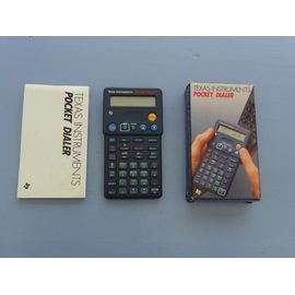 REPERTOIRE ELECTRONIQUE POCKET DIALER TI-3100