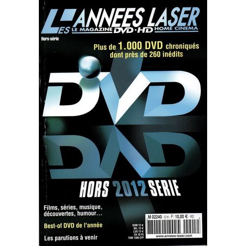 Les Années Laser Hors Série Guide Dvd 2012 5 