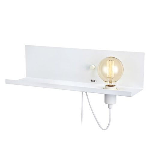 Applique Blanche Multi, Avec Chargeur Usb