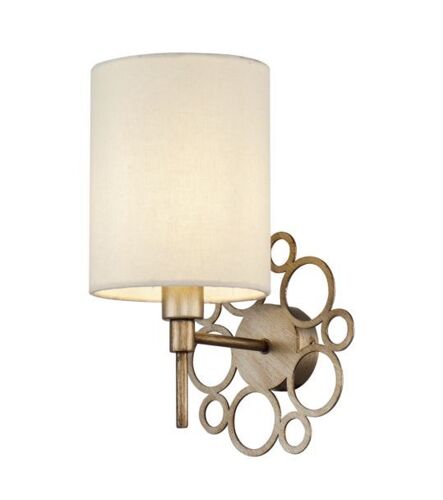 Anna Applique Bougie Or Antique, 1 Lumière, E14