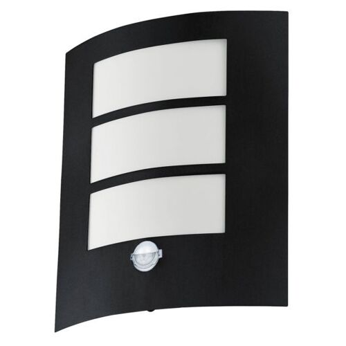 City Applique Murale D'extérieur Encastrable Noire Ip44