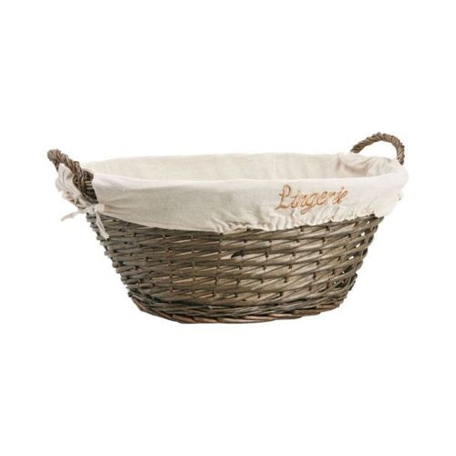 Corbeille Ovale Linge En Éclisse