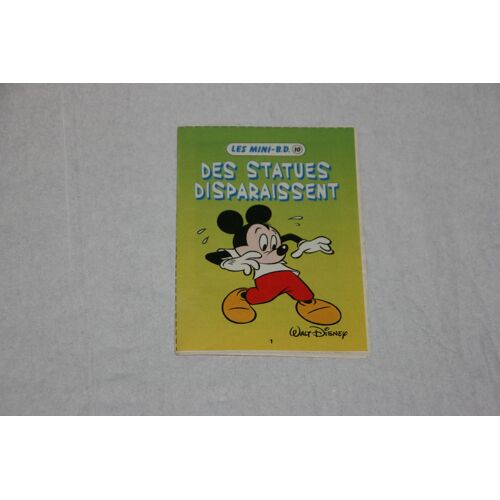 Journal De Mickey Mini Récit De L'été 10 Mickey Des Statues Disparaissent 