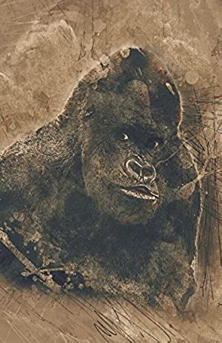 Gorilla Journal: Nature Lover Gifts For Women (Peaceful Paperback Journals)