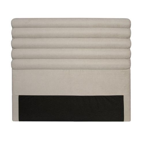 Tête De Lit En Tissu Luca - Beige, Largeur - 140 Cm