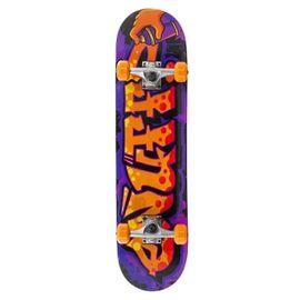 Skateboard Complet Enuff Graffiti Ii - Orange - 7,25" X 29" - 54mm 100a - Abec 7