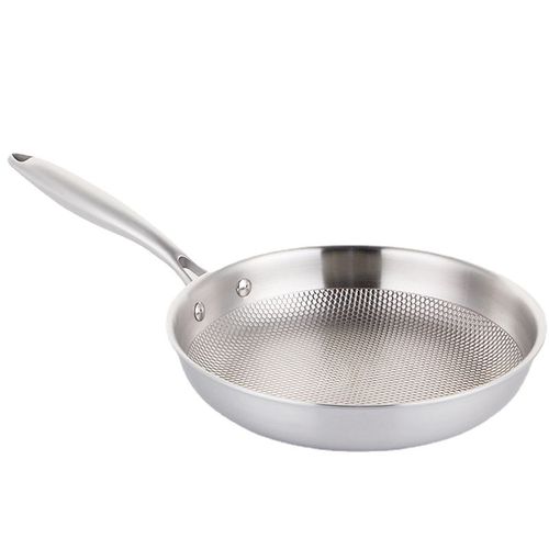 Poêle À Frire Antiarina En Acier Inoxydable 304,Poêle À Frire Sans Revêtement,Poêle À Steak René,Cuisinière À Gaz Et À Induction,28 Cm,30cm