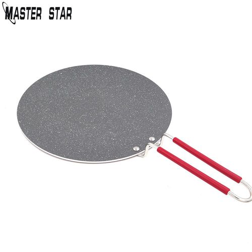 Master Star-Poêle À Frire Plate En Aluminium,Omelette Arabe,Pansement,Jxchapatis,Gril,Ustensiles De Cuisine De Camping,Gaz,Non Adhésif,34cm