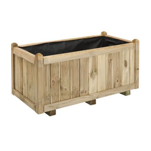 Jardinière En Bois - 113 Litres - 92 X 46 Cm - Vendôme 100 Jardipolys