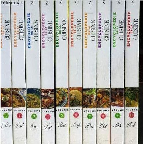 Encyclopedie De La Cuisine De A À Z En 10 Vol Tome 1 À 10