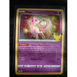 Carte Pokemon Mew Holo 011/025 Célébrations 25 Ans 2021 En Français