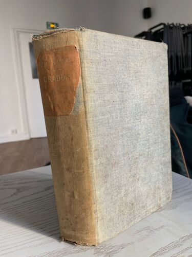 Gradus Ad Parnassum Ou Dictionnaire Poétique Latin Français