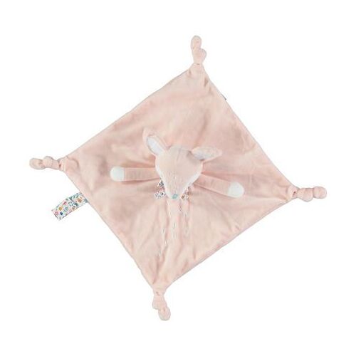 Doudou Renard Rose Orchestra La Foret Enchantee Peluche Attache Tetine Bebe Comforter Soft Toy Baby Pink Fox