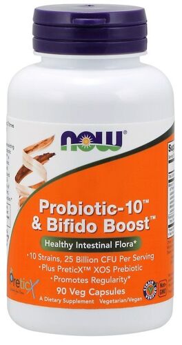 Probiotic-10 & Bifido Boost 90 Veggie Capsules 