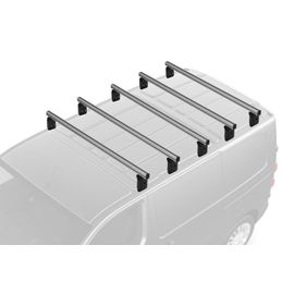 Jeu De 5 Barres De Toit Pro Aluminium Pour Opel Movano Dès 2010
