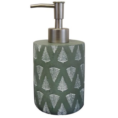 Distributeur de savon en béton vert