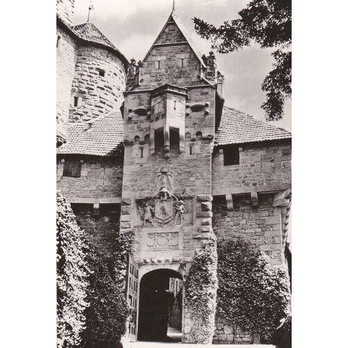 Le Chateau Du Haut-Koenigsbourg : 10 Mini-Photos En Noir Et Blanc.