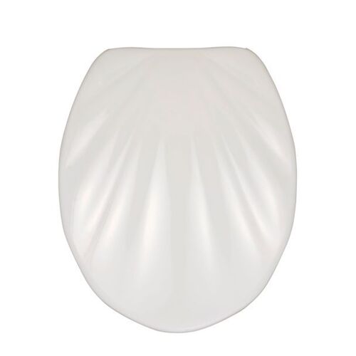 Abattant WC - Thermodur - Easy-Close - Relief Coquillage WENKO