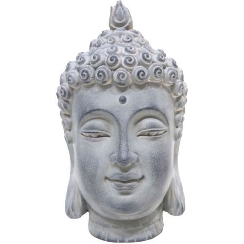Tête De Bouddha En Magnésia 42 Cm