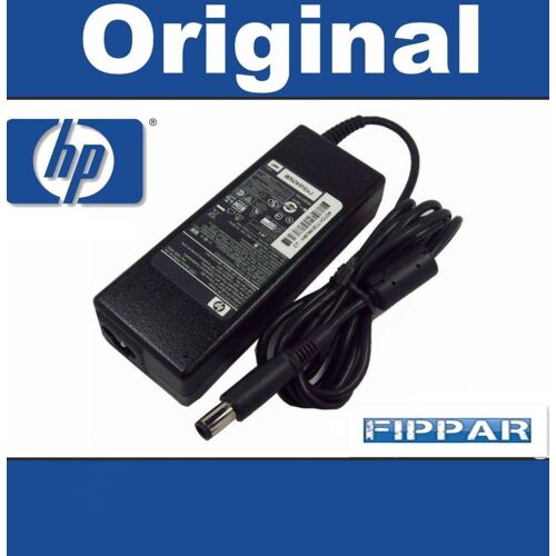Alimentation 90W 19V 4.74A d'origine HP pour ordinateur portable HP Pavilion dv7 dv7-1000, HP Compaq 2510p, 2710p, 6510b, 6515b, 6530b, 6535b - avec adaptateur secteur EU et garantie 1 an inclus