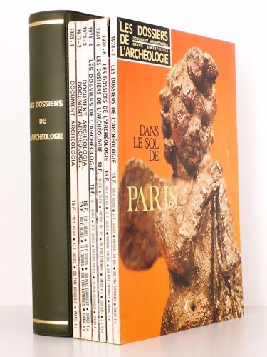 Document Archeologia, Le Trésor Des Âges - Les Dossiers De L'archéologie (Revue) N° 1 À 7 ( Années 1973 Et 1974 Complètes ) : 1. L'archéologie Aérien