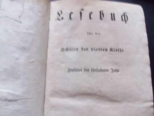 Lesebuch Für Die Schüler Der Vierten Klasse