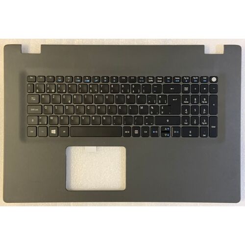 Clavier Azerty Belge Acer Aspire E5-772G 6B.G50N1.004 LV5P_A50BWL AEZRTB01010 NSK-RECBW NKI1517017 NK.I1517.017 TOPCASE Gris rétroéclairé