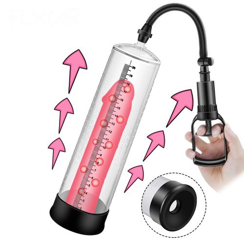 Pénis Pompe Sex Toys Pour Hommes Masturbateur Masculin Pénis Extender Pompe À Vide Agrandissement Du Pénis Retard Durable Entraîneur Masseur Anneau