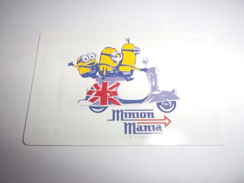 Carte Les Minions-La Méchante Collection Carrefour 2015.