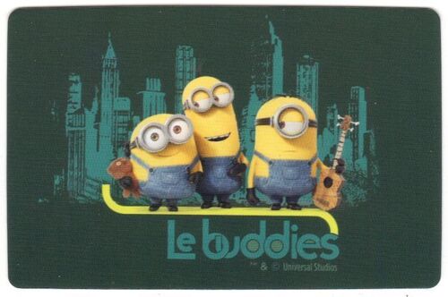 Carte Les Minions-La Méchante Collection Carrefour 2015.