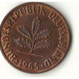 1 Piece De 1 Pfennig