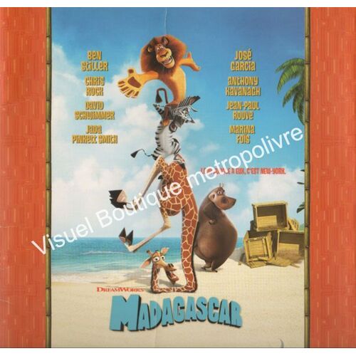 Madagascar, Dossier De Presse, Eric Darnell & Tom Mcgrath, Ben Stiller, Chris Rock, David Schwimmer