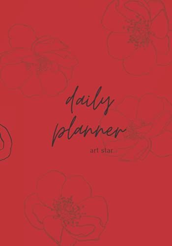 Daily Planner Hourly: Daily Planner Notebook ,Make Your Own Plan, Hour By Hour You Can Plan Your Day, Page A Day
