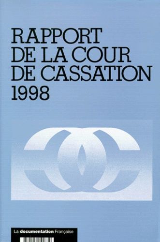 Rapport Annuel De La Cour De Cassation 1998