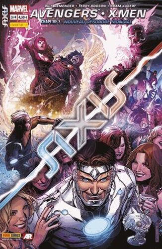 Avengers & X-Men : Axis - Chapitre 3 : " Nouveau Désordre Mondial " ( Couverture 1/2 )