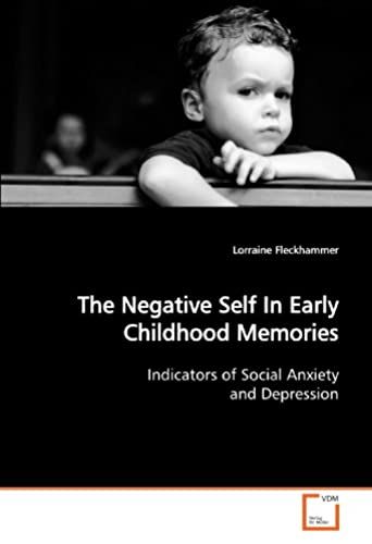 The Negative Self In Early Childhood Memories: Indicators Of Social Anxiety And Depression