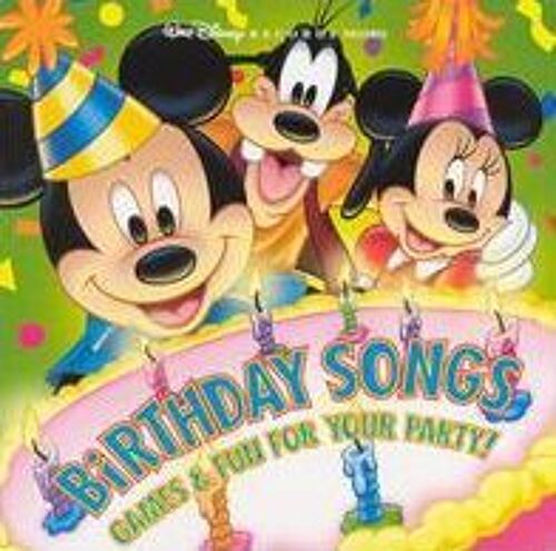 Walt Disney Records Presents Birthday Songs: Games & Fun For Your Party [Blister]