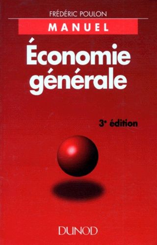 Economie Generale - 3eme Edition