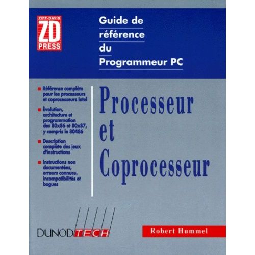 Processeur Et Coprocesseur - Guide De Référence Du Programmeur Pc