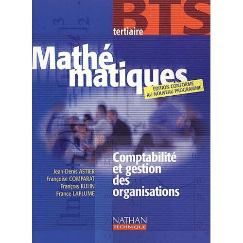 Mathematiques Bts - Comptabilite Et Gestion Des Organisations