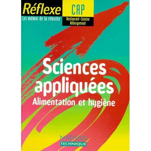 Sciences Appliquees - Alimentation Et Hygiene