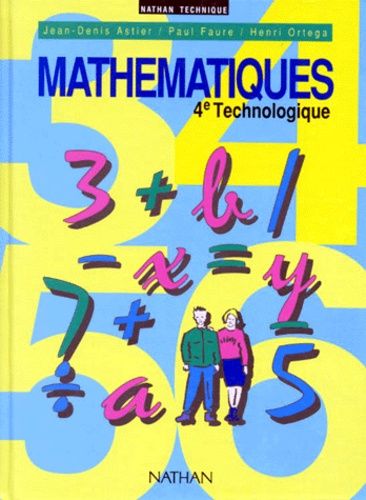 Mathématiques, 4e Technologique