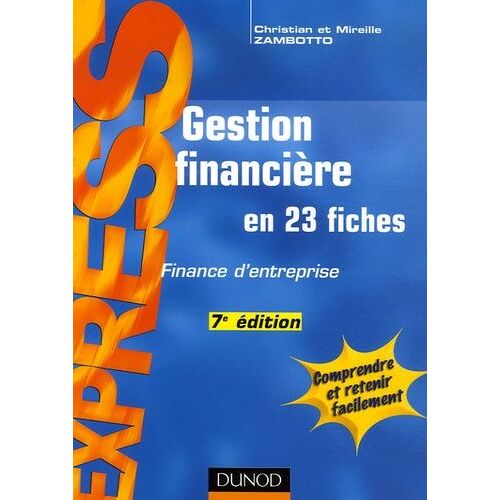 Gestion Financière - En 23 Fiches