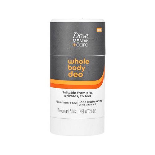 Dove, Men + Care, Déodorant Pour Tout Le Corps, Déodorant En Stick, Beurre De Karité + Cèdre Avec Vitamine E, 70 G 