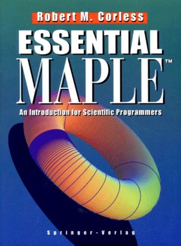 Essential Mapple - An Introduction For Scientific Programmers, Edition En Anglais