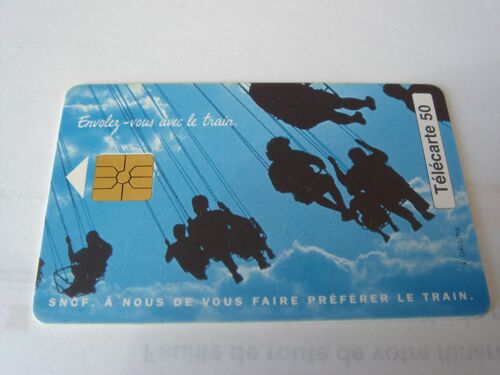 Carte Téléphone - Sncf - Envolez Vous Avec Le Train - 50 U - 12/95