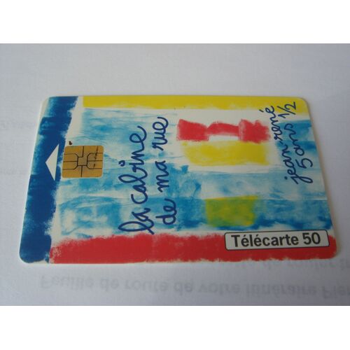 Carte Téléphone - La Cabine De Ma Rue - N° 2- Jean René - 50 U - 07/99