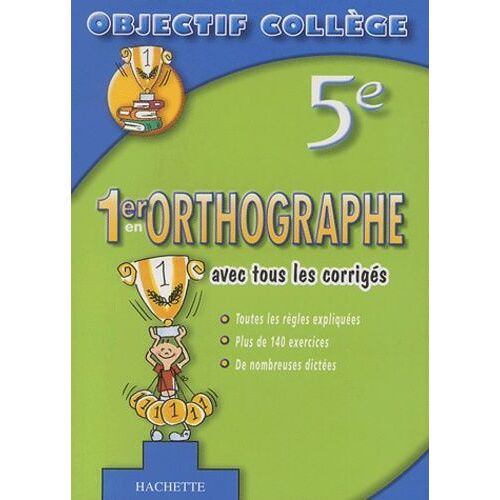1er En Orthographe 5ème